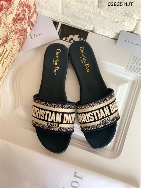 hristian dior slides|christian dior female slippers.